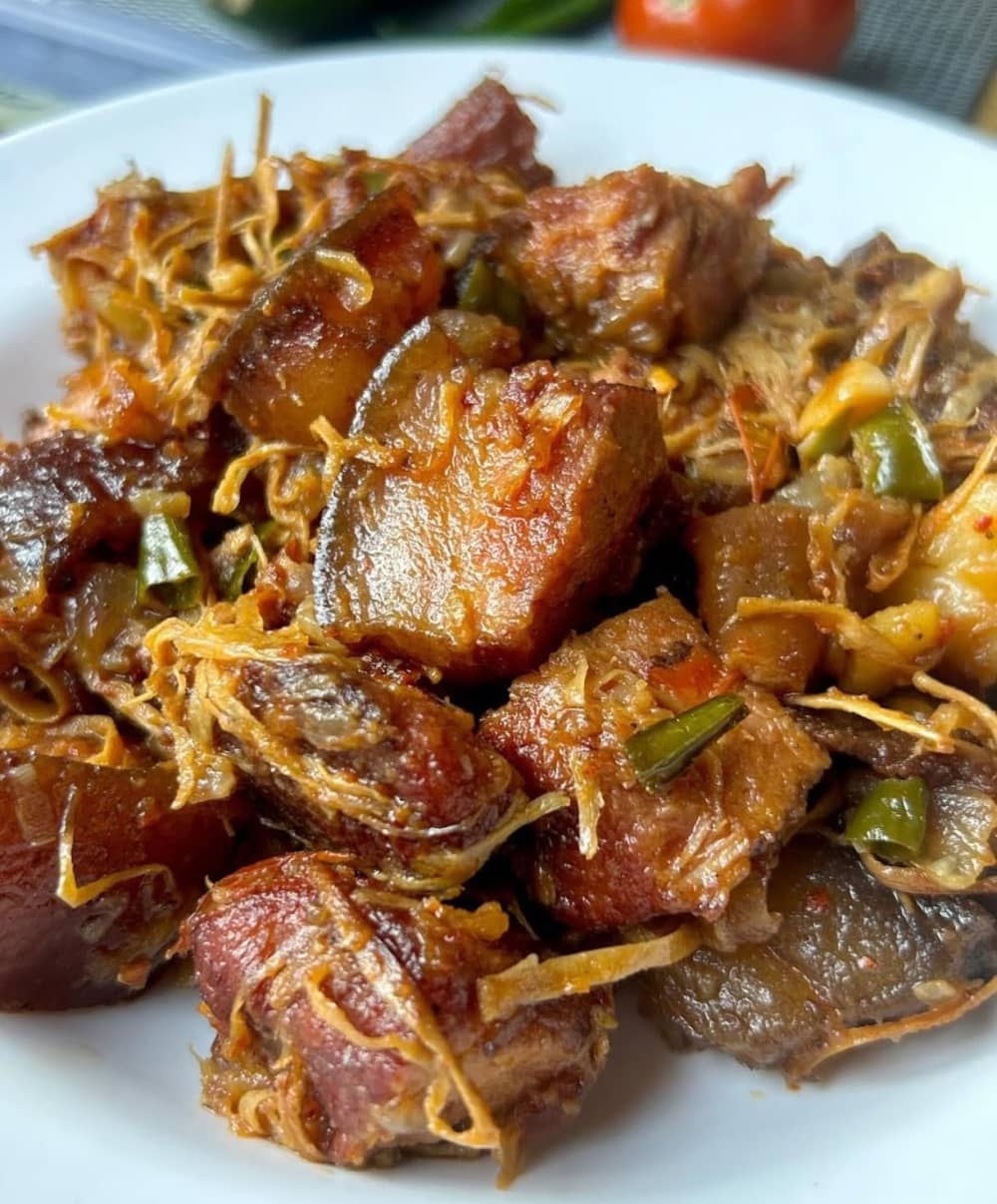 Smoked Pork with Bamboo Shoot - additional