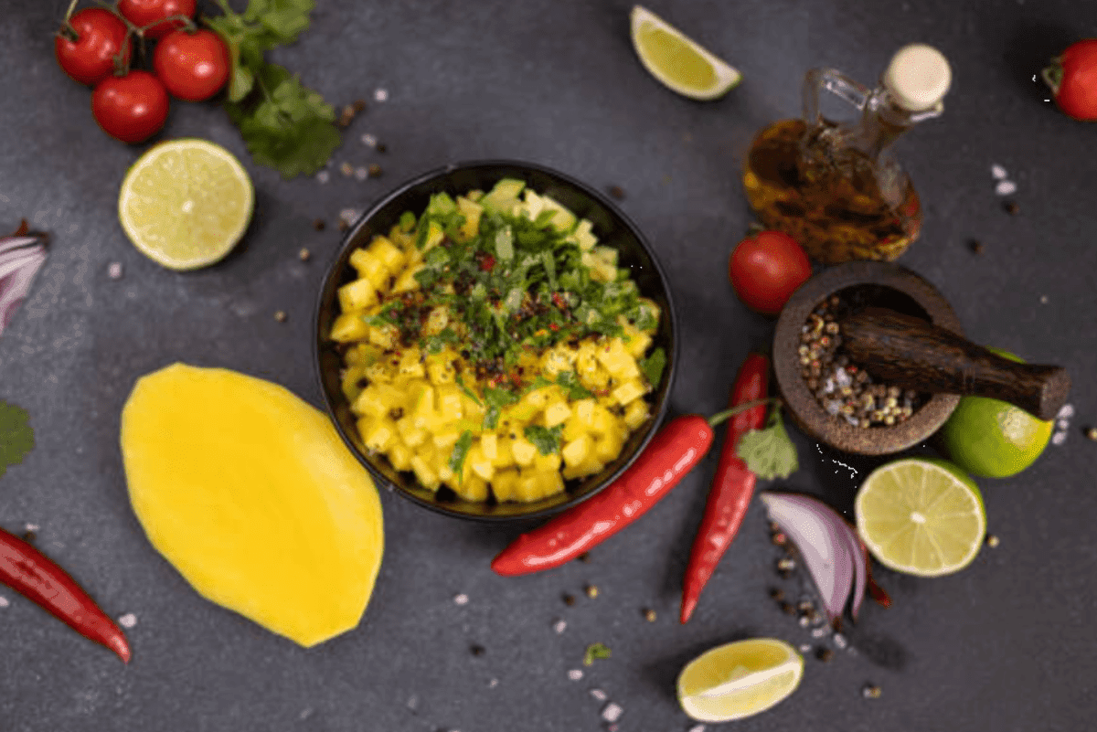 Ugadi Pachadi traditional recipe from andhra-pradesh, india