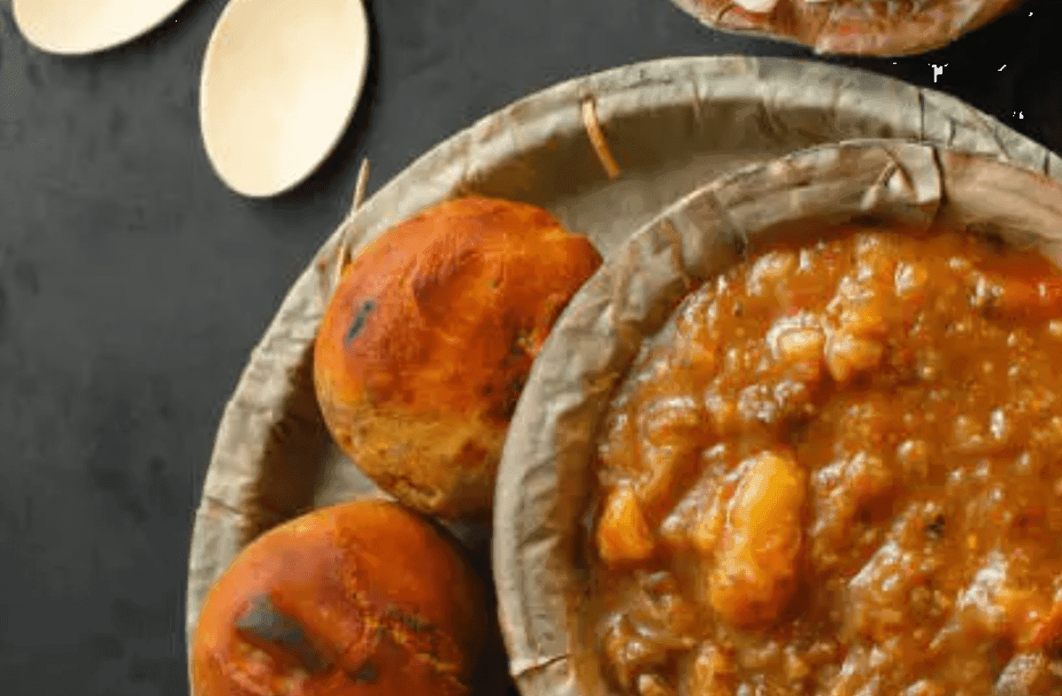 Litti Chokha traditional recipe from bihar, india