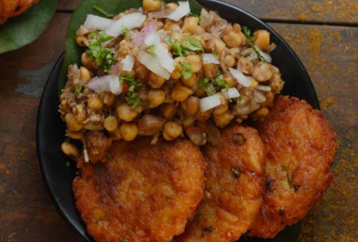 Chana Pattice traditional recipe from chhattisgarh, india