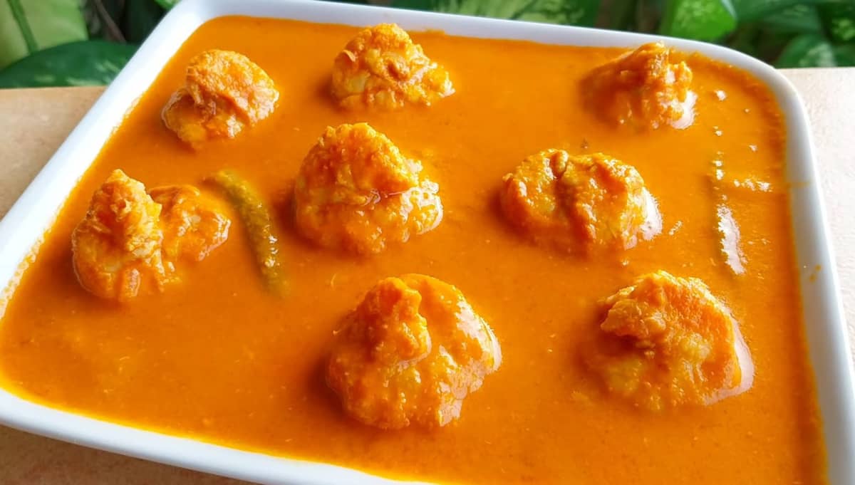Goan Prawn Curry traditional recipe from goa, india