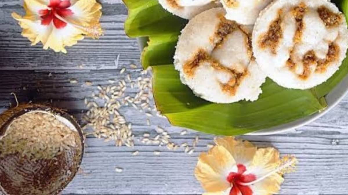 Sannas traditional recipe from goa, india