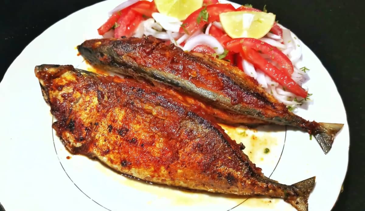 Goan Fish Recheado traditional recipe from goa, india