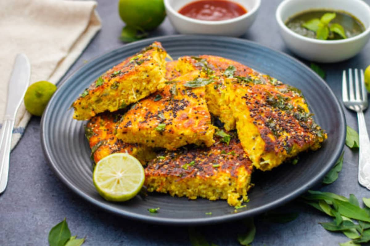 Handvo traditional recipe from gujarat, india