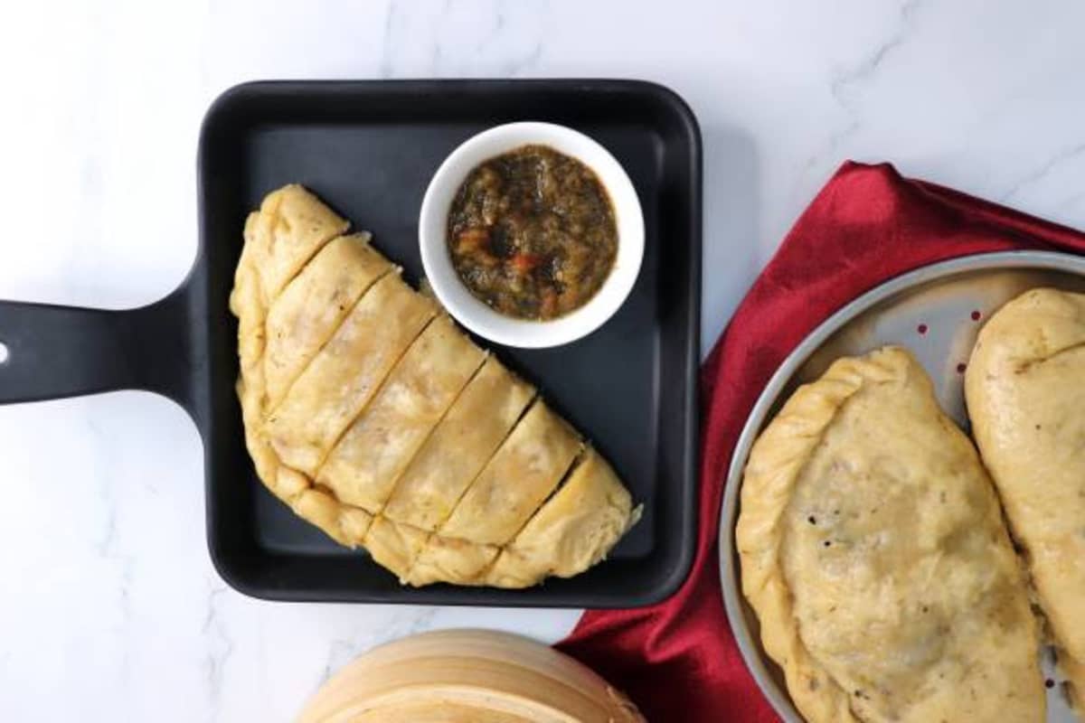 Siddu traditional recipe from himachal-pradesh, india