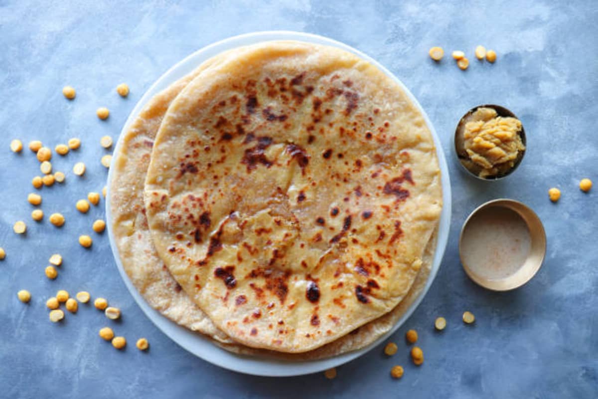 Puran Poli traditional recipe from maharashtra, india