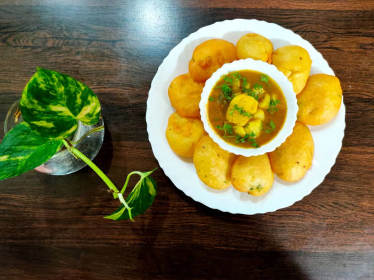 Dhuska traditional recipe from jharkhand, india