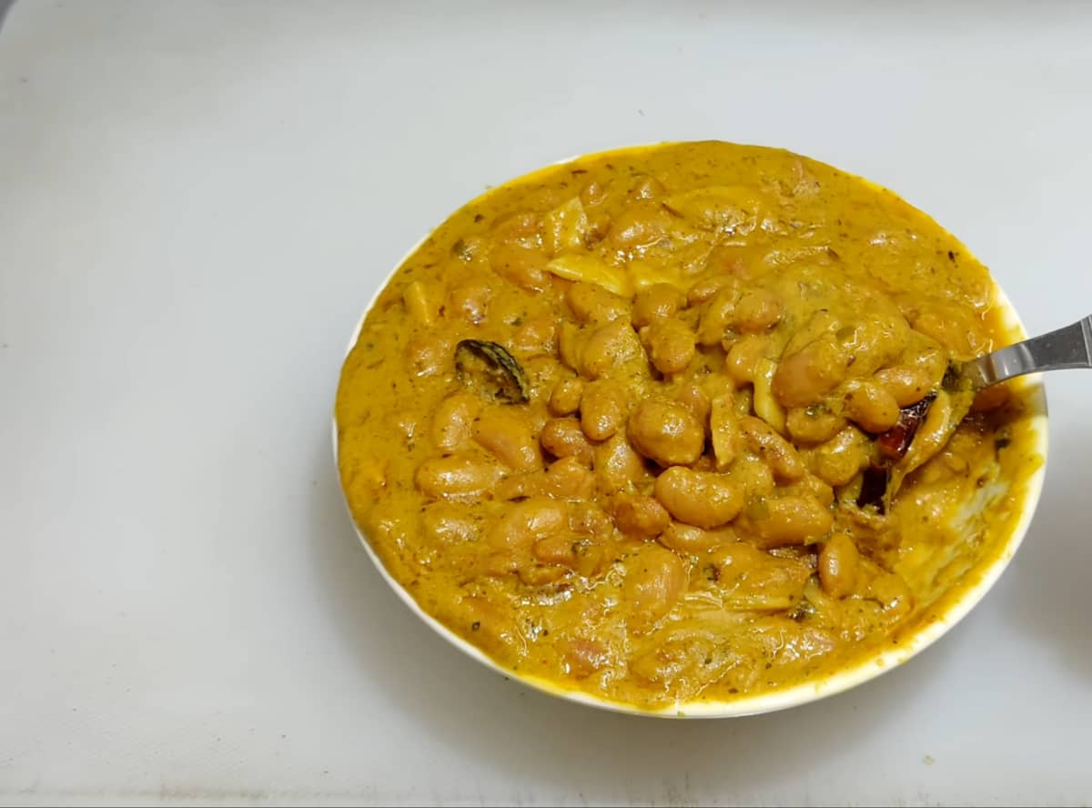 Dham Madra traditional recipe from himachal-pradesh, india