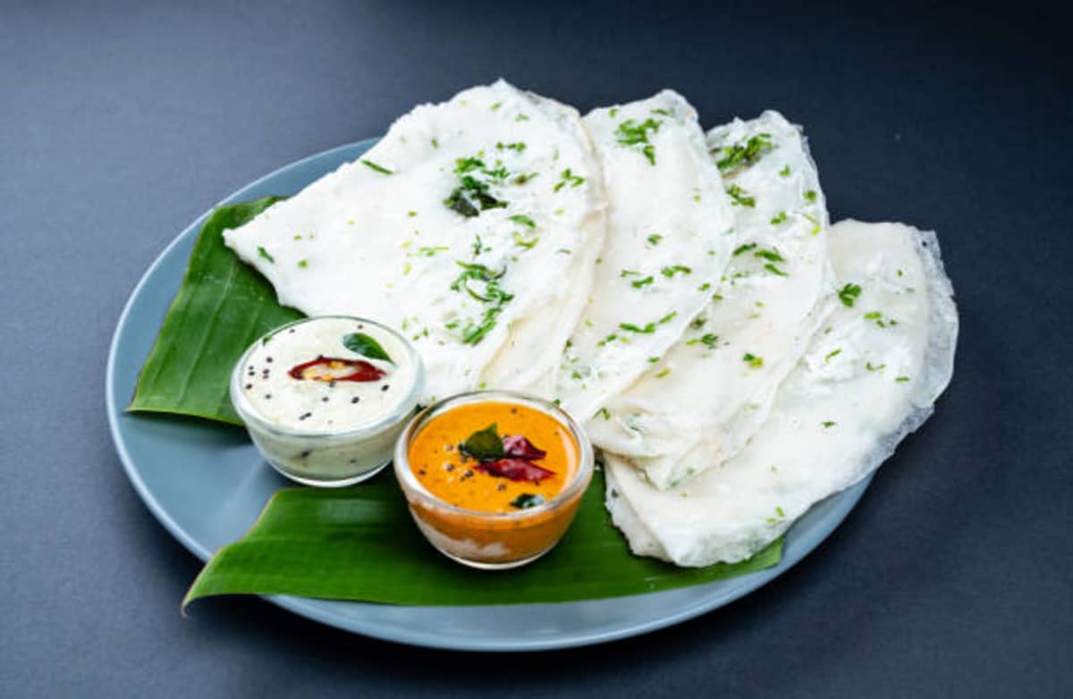 Neer Dosa traditional recipe from karnataka, india