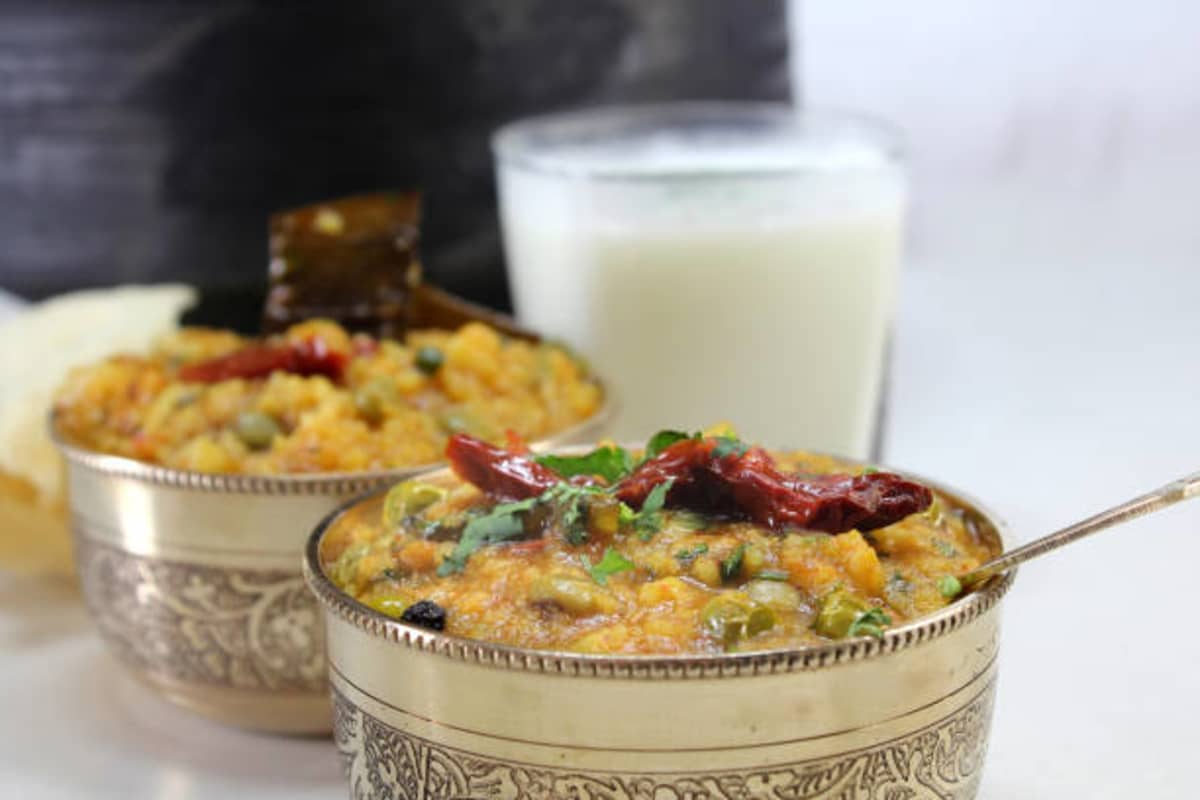 Bisi Bele Bath traditional recipe from karnataka, india