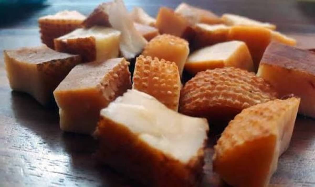 Chhurpi traditional recipe from sikkim, india