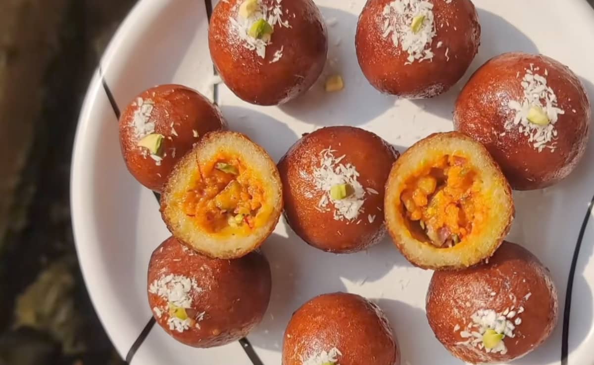 Mawa Bati traditional recipe from madhya-pradesh, india