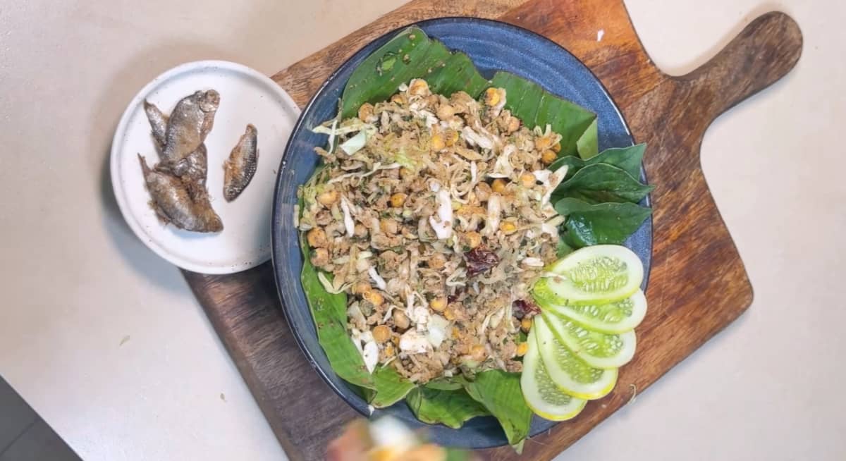 Singju traditional recipe from manipur, india