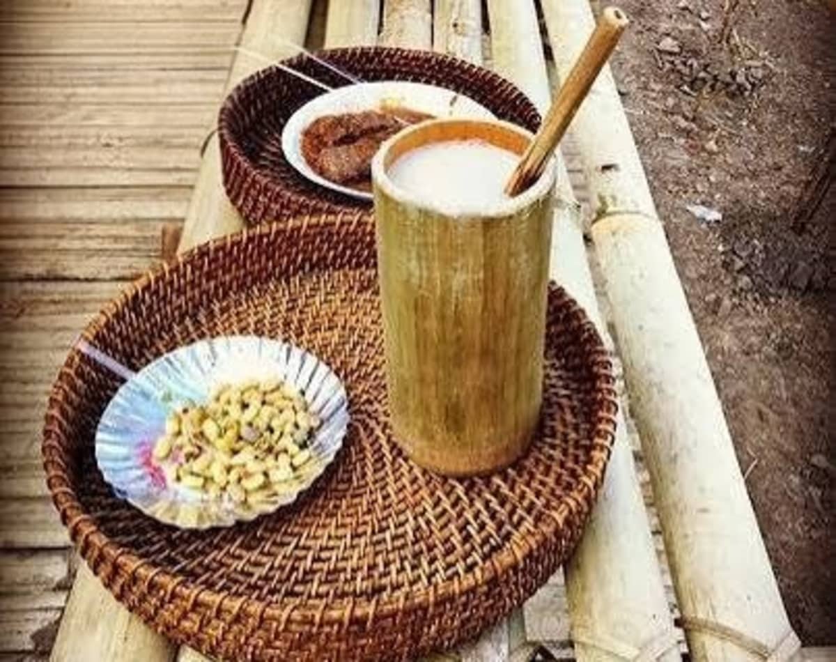 Zutho traditional recipe from nagaland, india