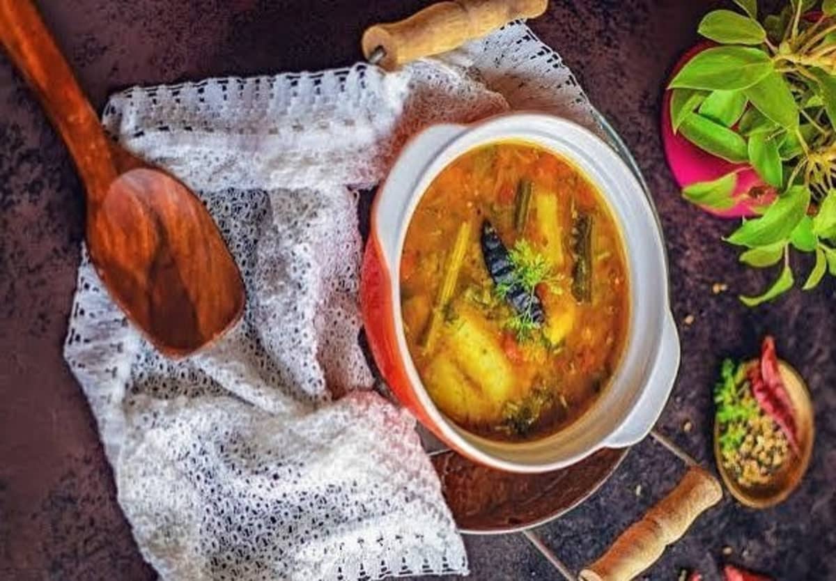 Dalma traditional recipe from odisha, india