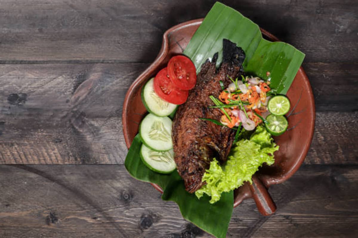 Fish in Banana Leaf traditional recipe from nagaland, india