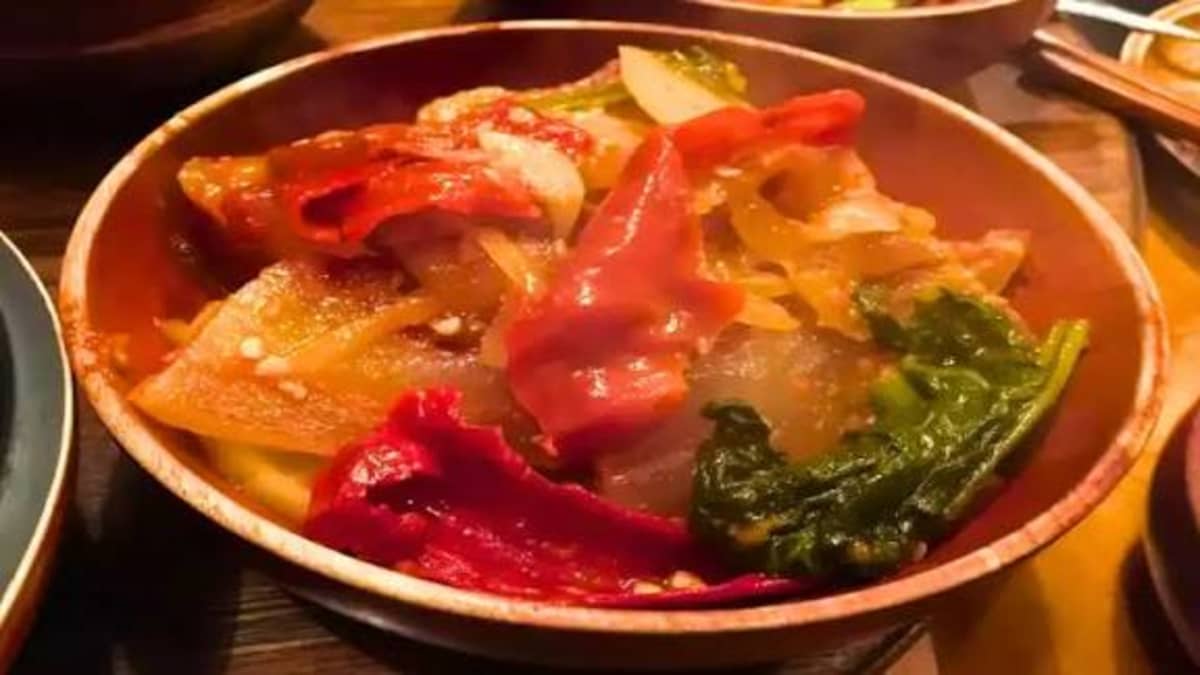 Phagshapa traditional recipe from sikkim, india