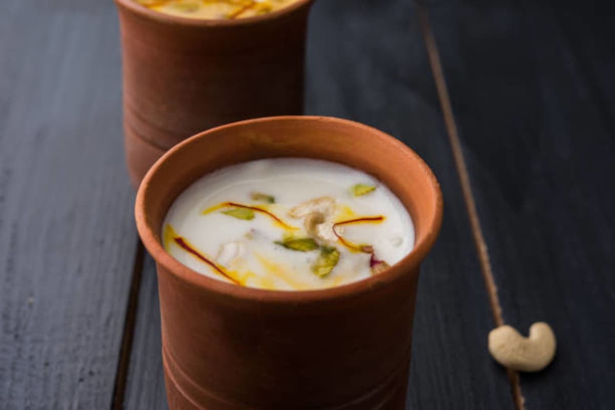 Lassi traditional recipe from punjab, india