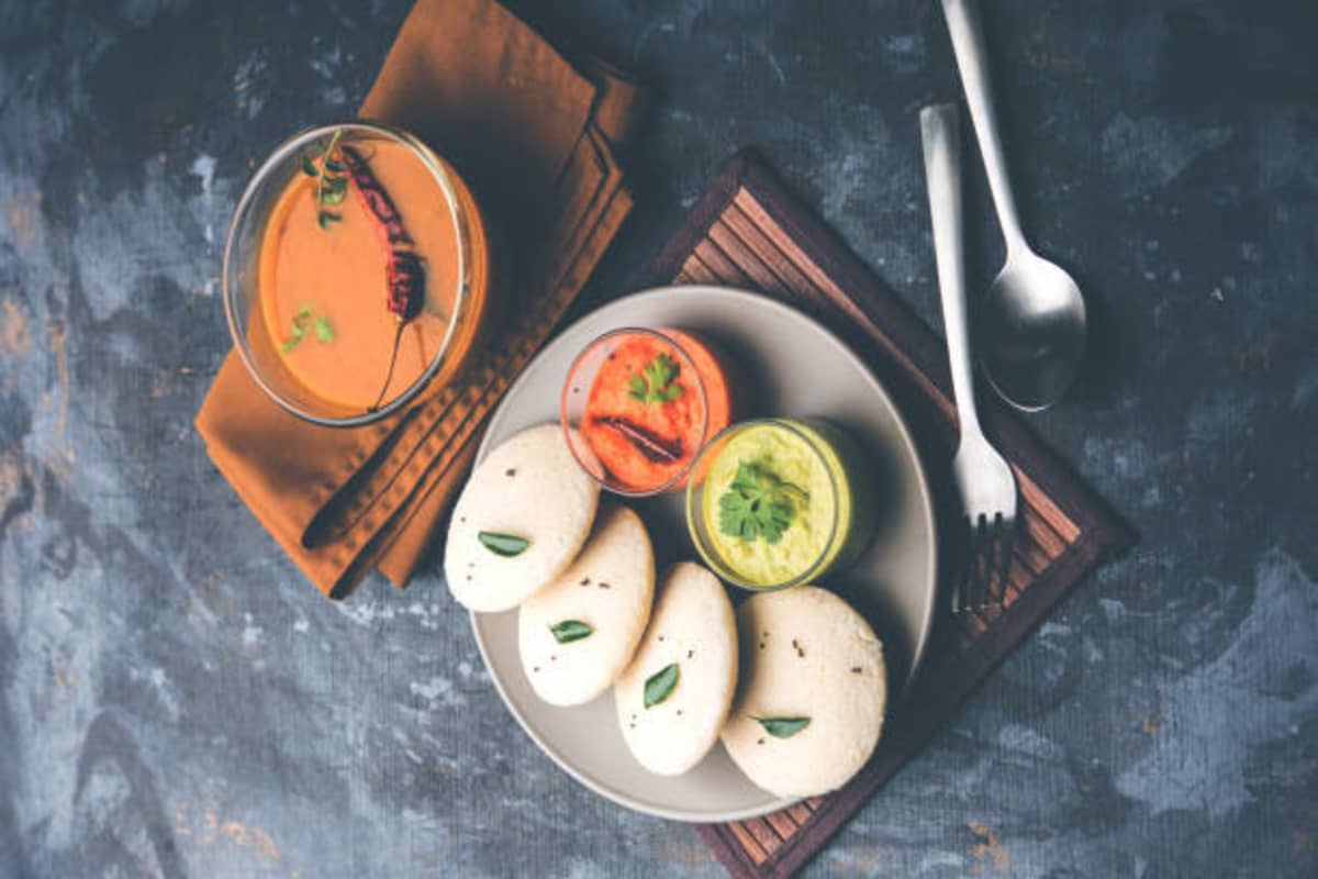 Idli traditional recipe from tamil-nadu, india