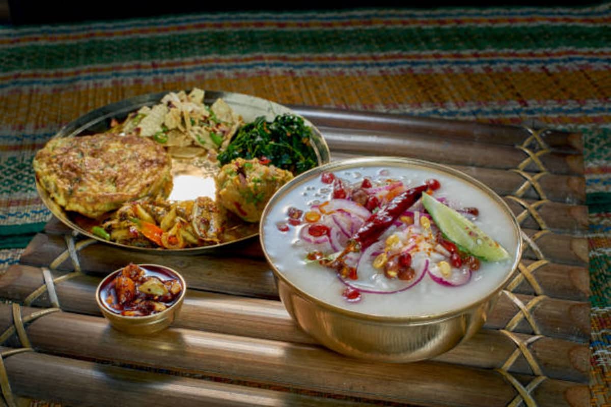 Pakhala Bhata traditional recipe from odisha, india