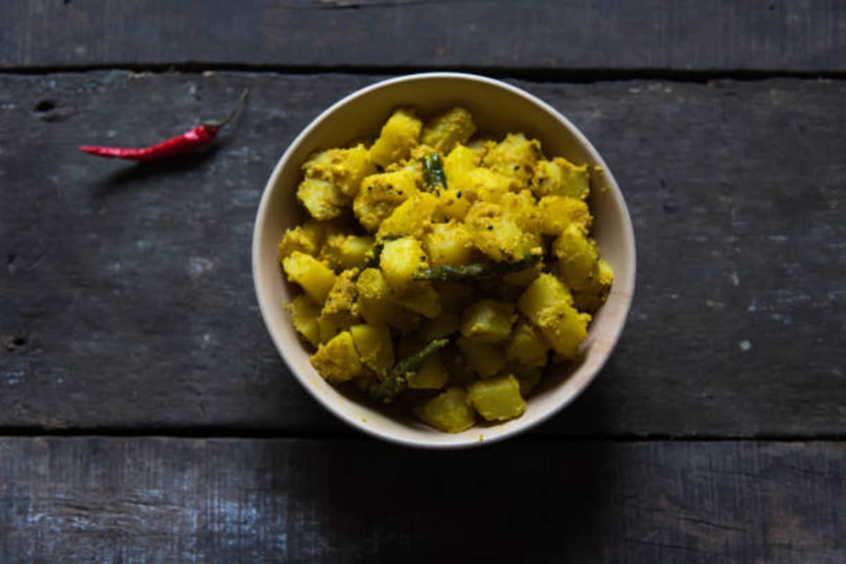 Aloo Posto traditional recipe from west-bengal, india