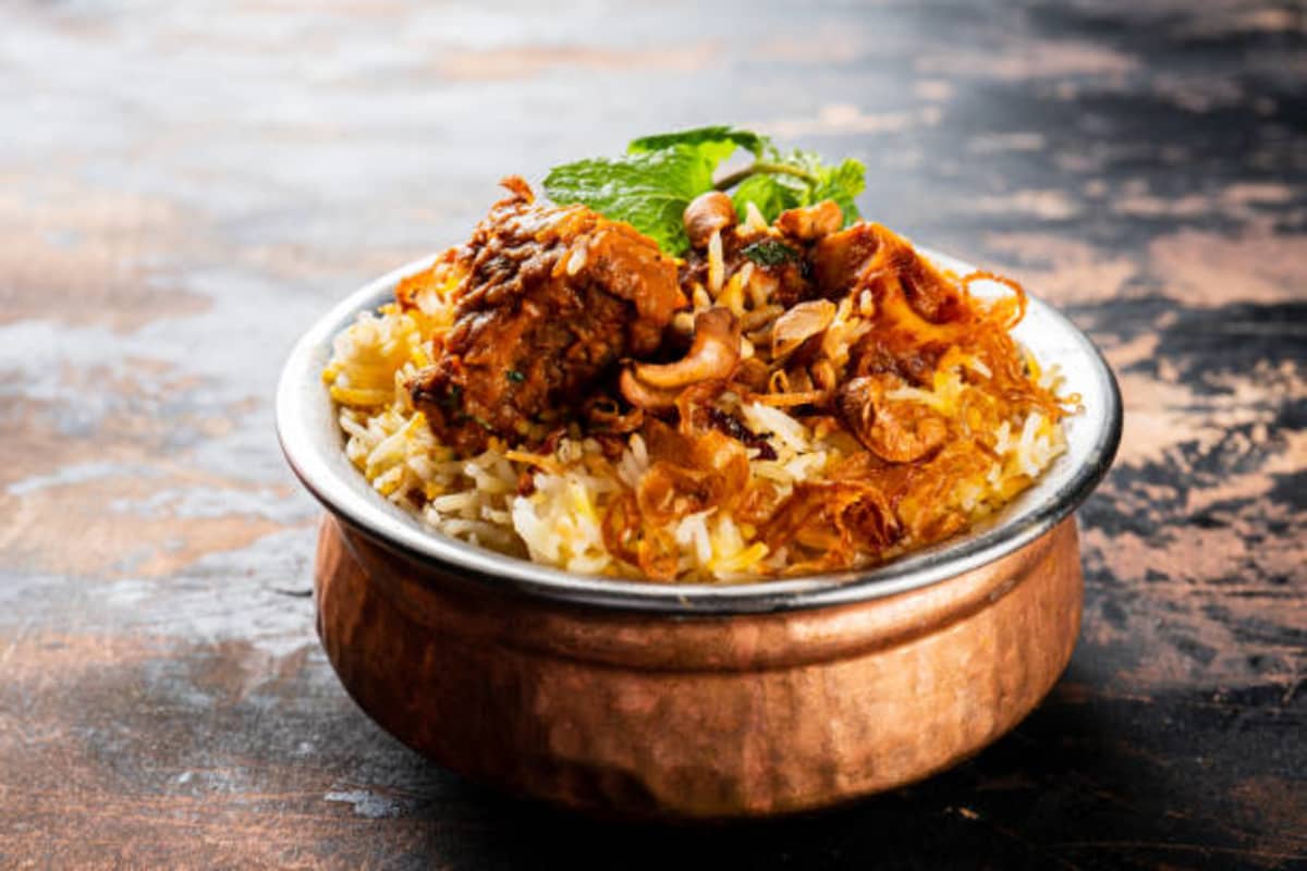Hyderabadi Biryani traditional recipe from telangana, india