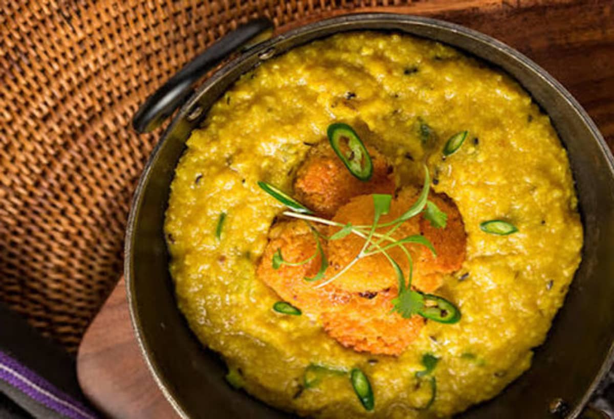 Phaanu traditional recipe from uttarakhand, india