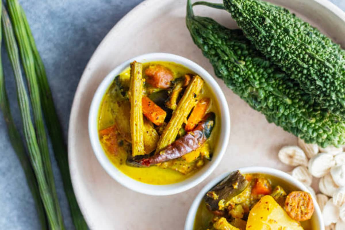 Shukto traditional recipe from west-bengal, india