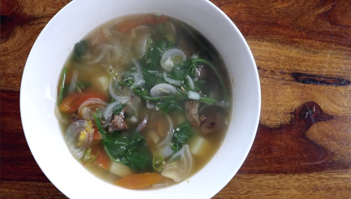 Kangshoi traditional recipe from manipur, india