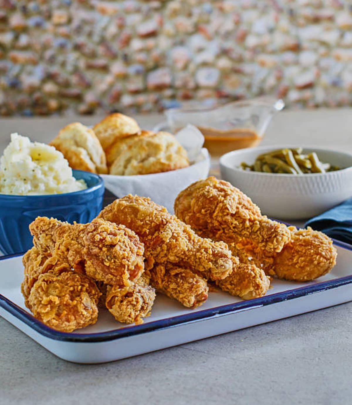 Buttermilk Fried Chicken traditional recipe from texas, united-states